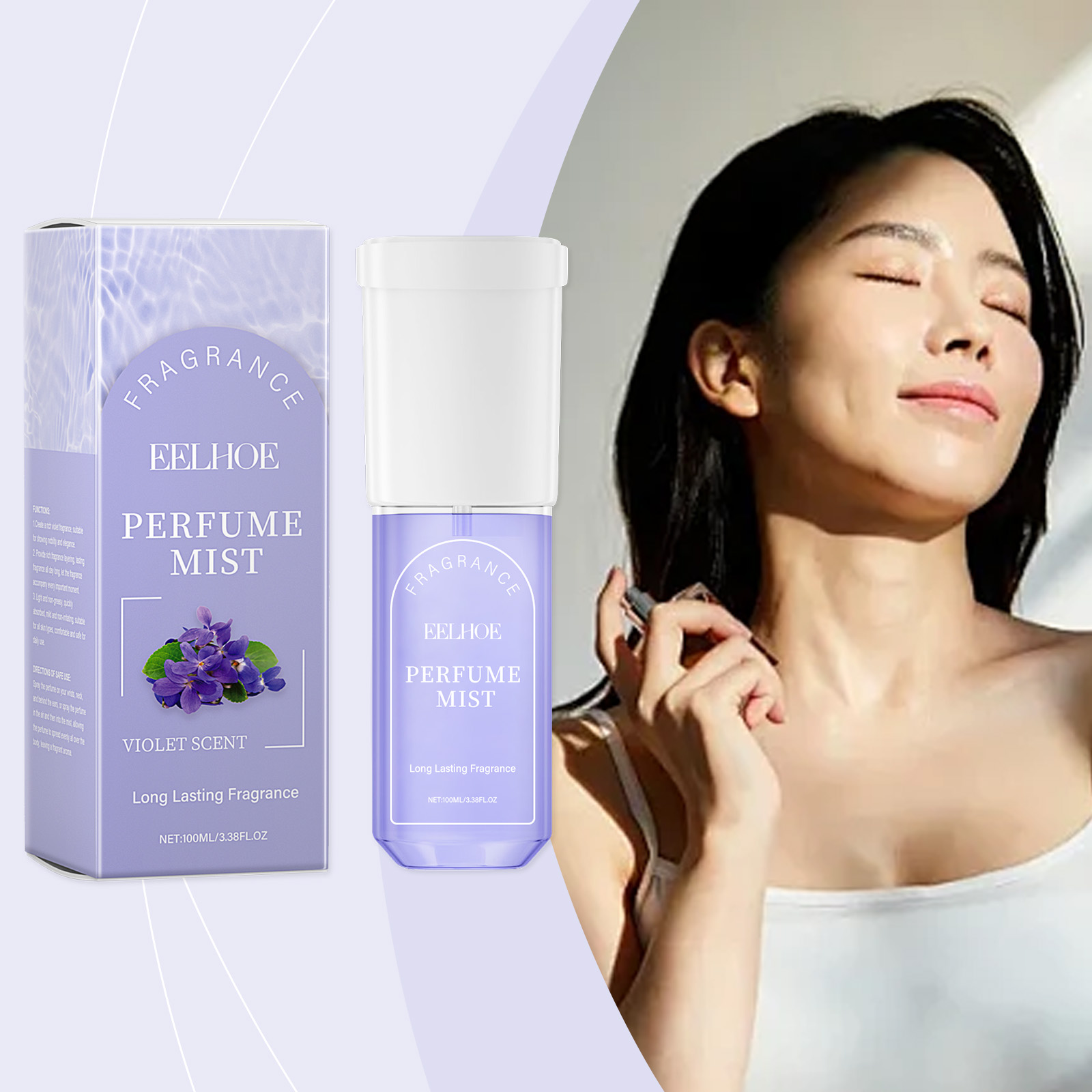 Perfume Fragrance Hair Spray - Profumo per il corpo Spray Profumo
