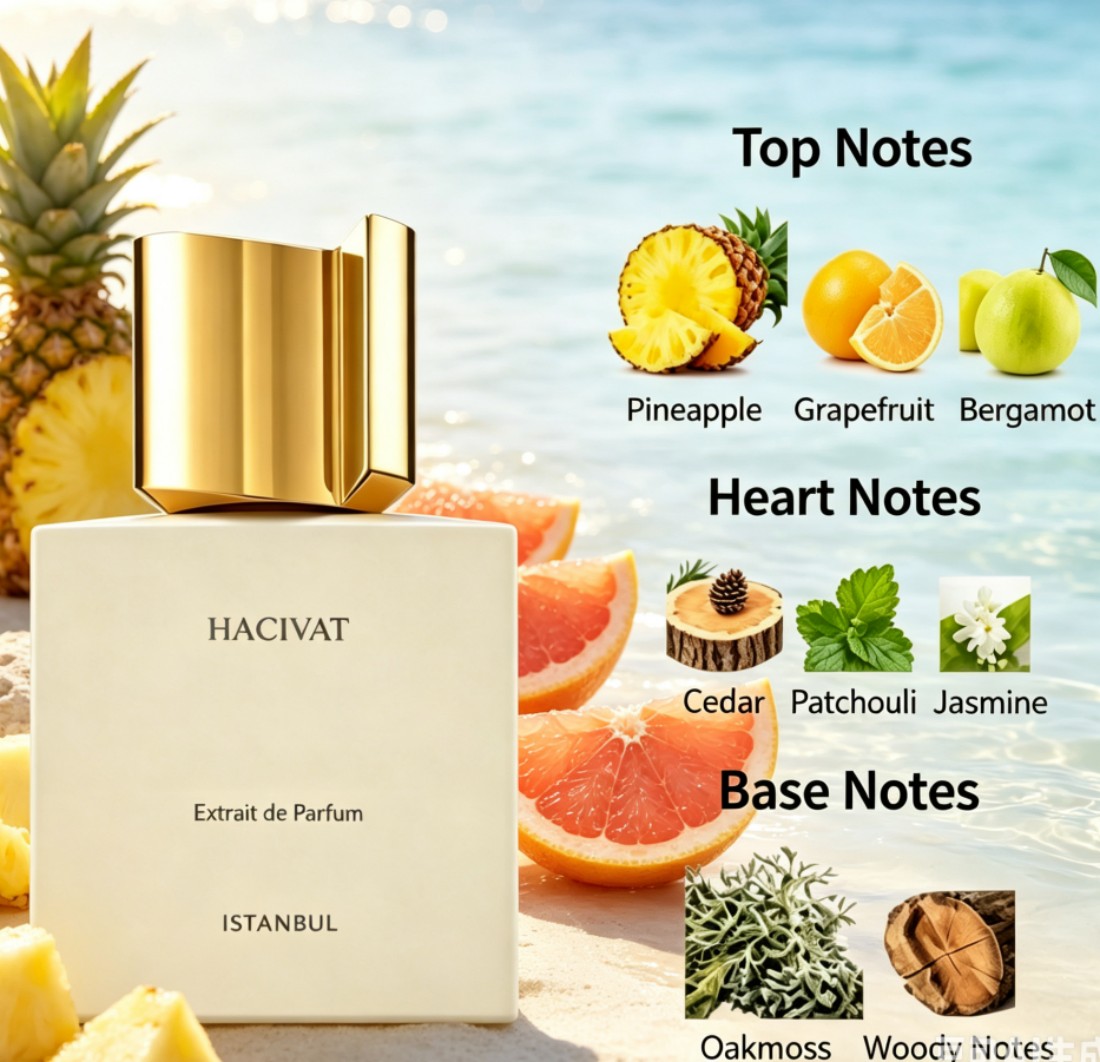 Perfume New Fragrance - Hacivat - Nuovo profumo spray neutro,