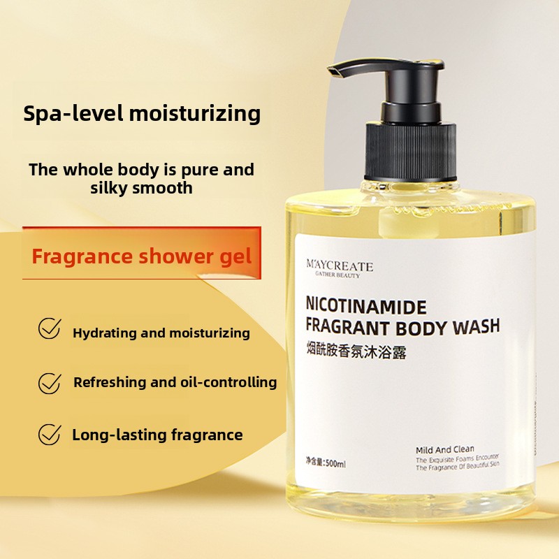 Perfume Fragrance Body Lotion - Bagnoschiuma alla Niacinamide, Lozione Idratante per