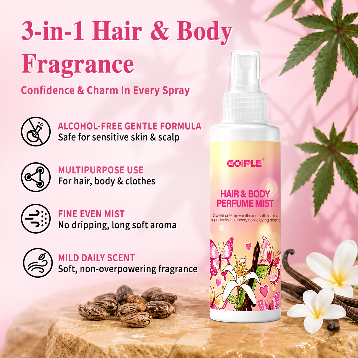 Profumo per Capelli e Corpo, S - Perfume Fragrance Hair Spray recensione e prezzo