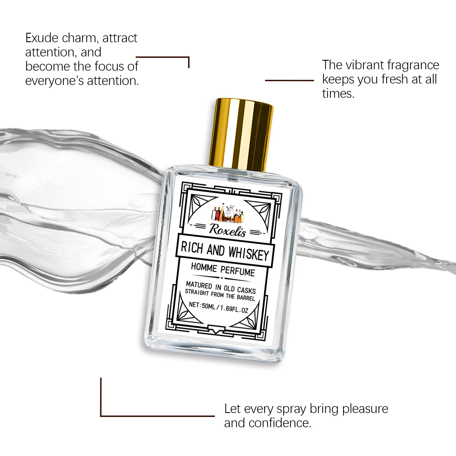 Roxelis 50ml Profumo da Uomo C - Fragrance And Perfume recensione e prezzo